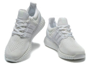 Кроссовки Adidas Ultra Boost мужские белые - общее фото