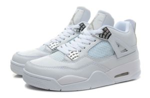 Nike Air Jordan 4 белые (40-46)