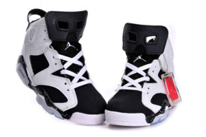 Nike Air Jordan 6 черно-белые (40-45)