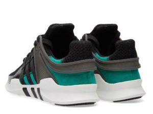 Adidas EQT Support "ADV" черные с зеленым (35-44)