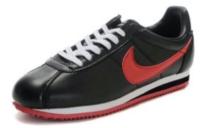 Nike Cortez черные с красным (39-43)