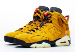 Nike Air Jordan 6 Travis Scott желтые (40-44)