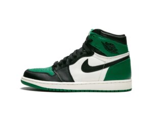 Nike Jordan 1 Retro бело-зелено-черные (35-45)