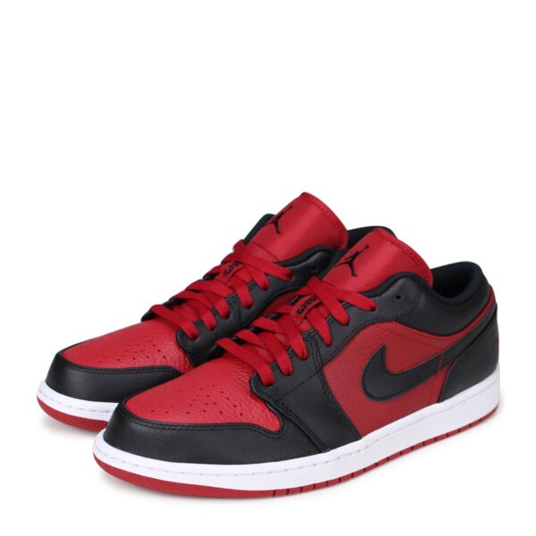 Nike Air Jordan 1 Low черно-красные (40-45)