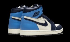 Nike Air Jordan 1 Obsidian сине-бело-голубые (35-44)
