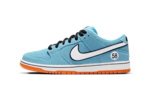 Nike SB Dunk Low Club 58 Gulf голубые нубук мужские-женские (35-44)