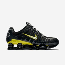 Nike Shox TL черные с желтым мужские (39-44)